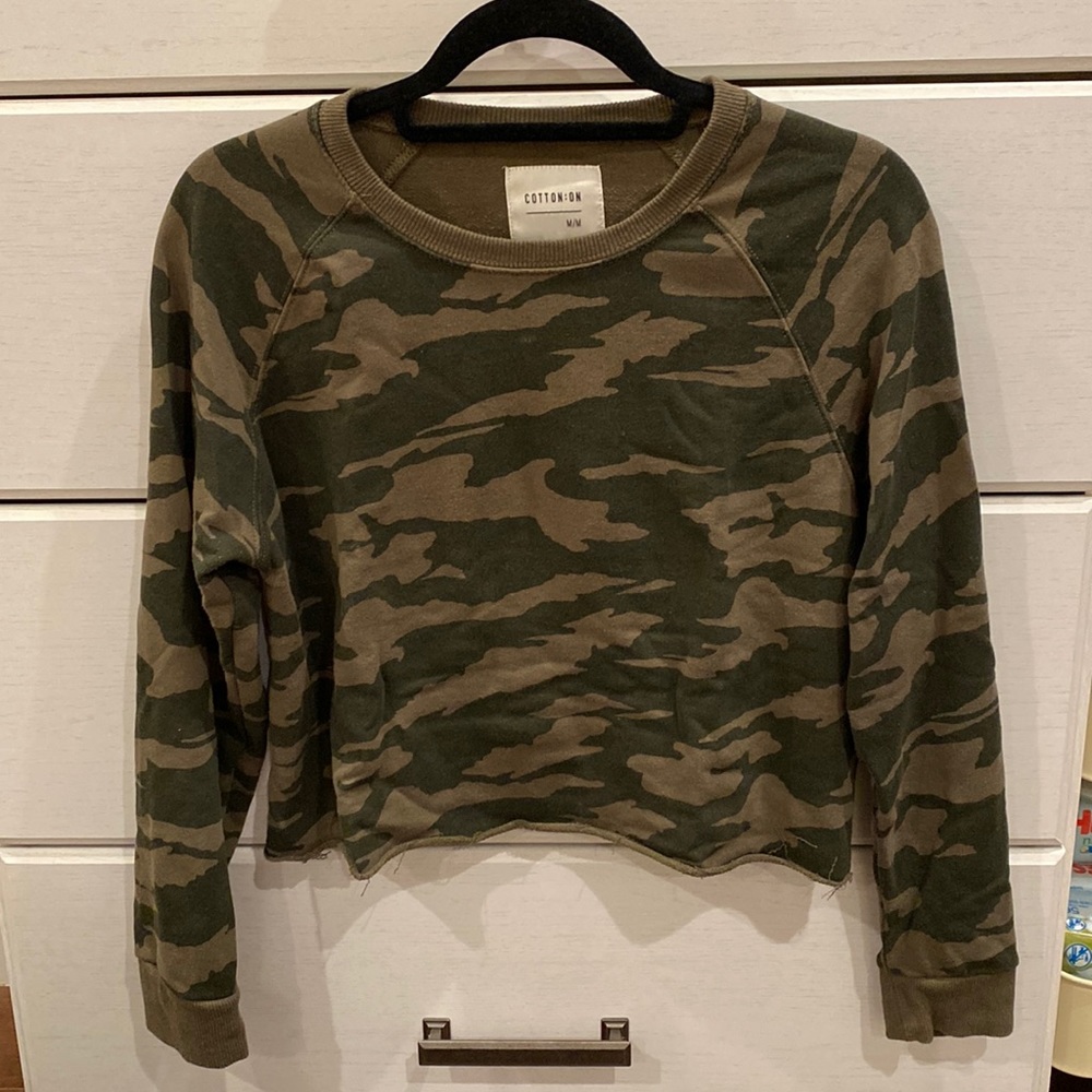 Cotton on cropped sweater